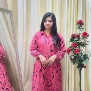 শার্ট টু পিস কালেকশন গোলাপি কালার