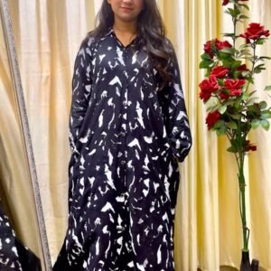 শার্ট টু পিস কালেকশন কালো কালার