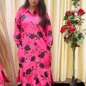 শার্ট টু পিস কালেকশন পিংক কালার